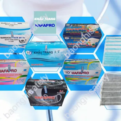 KHẨU TRANG Y TẾ 4 LỚP HAFAPRO