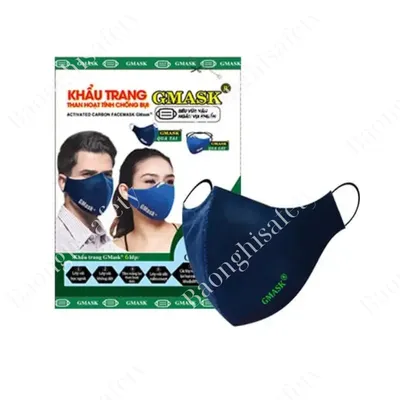 Khẩu trang than hoạt tính Gmask thun qua tai