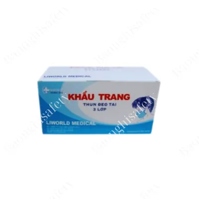 KHẨU TRANG Y TẾ 3 LỚP LIWORLD MEDICAL