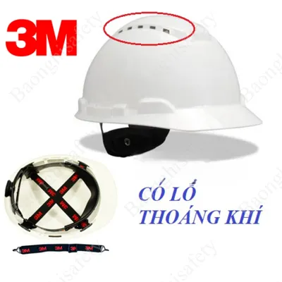 MŨ BẢO HỘ 3M H701V CÓ LỖ THOÁNG