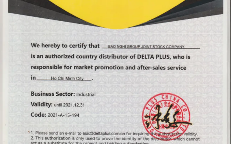 NHÀ PHÂN PHỐI DELTA PLUS BẢO NGHI