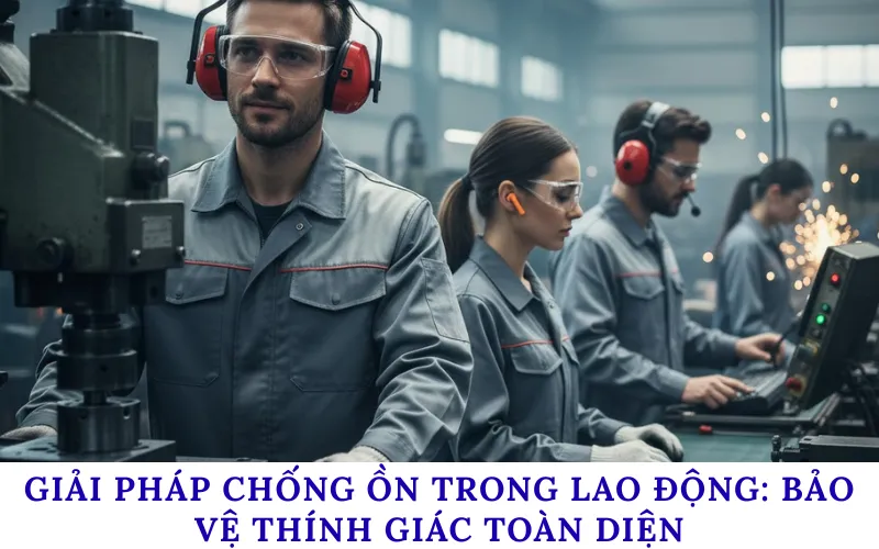 Giải pháp chống ồn trong lao động: Bảo vệ thính giác toàn diện