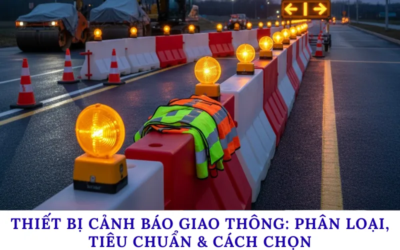 Thiết bị cảnh báo giao thông: Phân loại, tiêu chuẩn & cách chọn