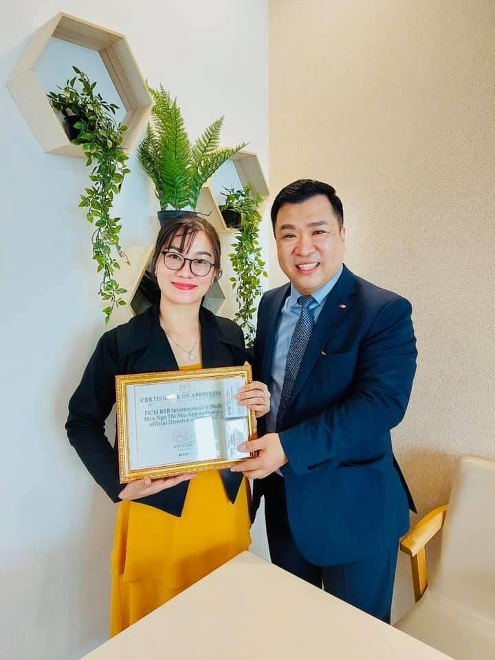 CHỨNG NHẬN ĐẠI DIỆN THƯƠNG HIỆU BTB INTERNATIONAL TẠI TP HÔ CHÍ MINH