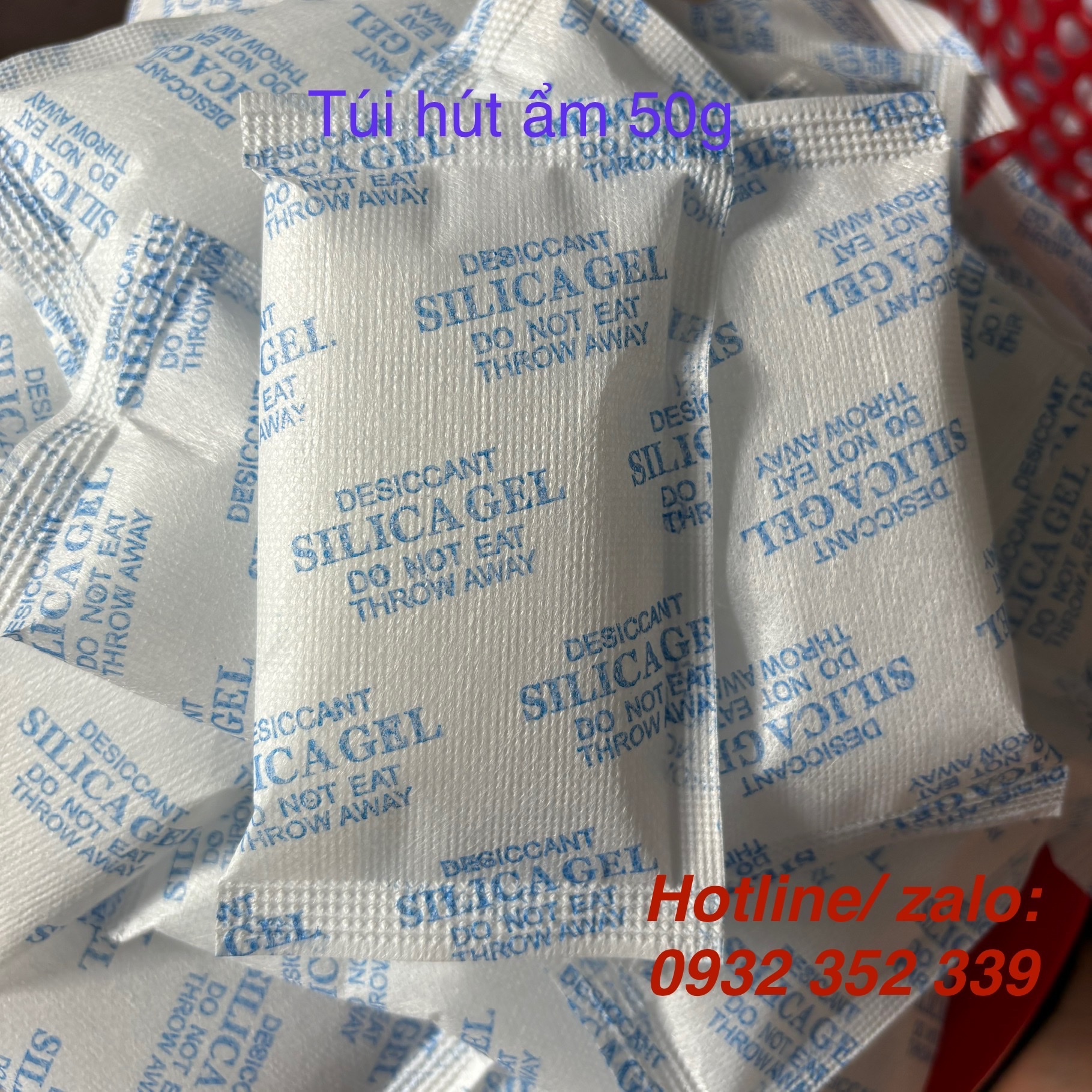 Túi hút ẩm Silicagel 50g