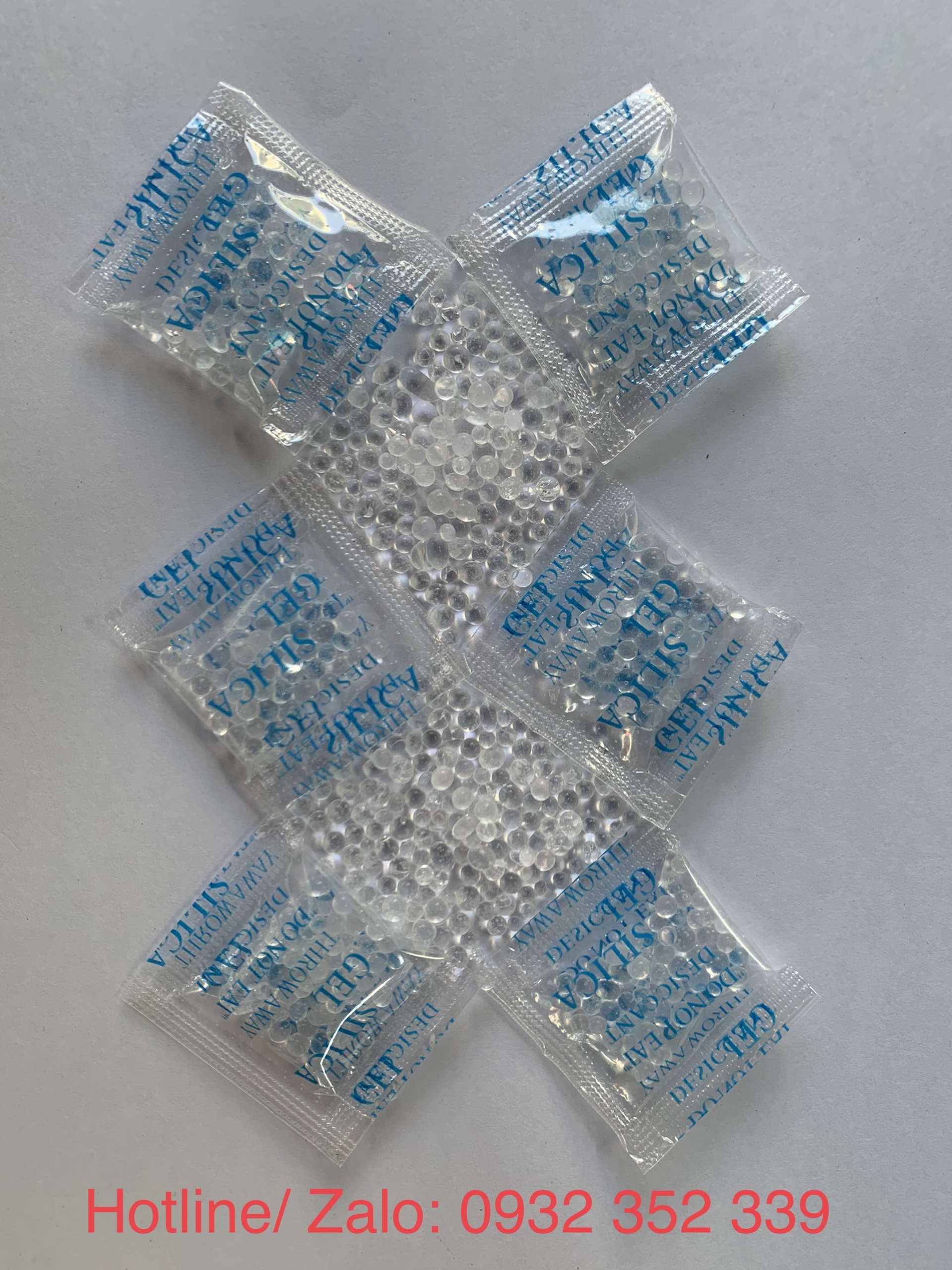 Túi - hạt hút ẩm Silica gel Túi - hạt  hút ẩm Silica gel