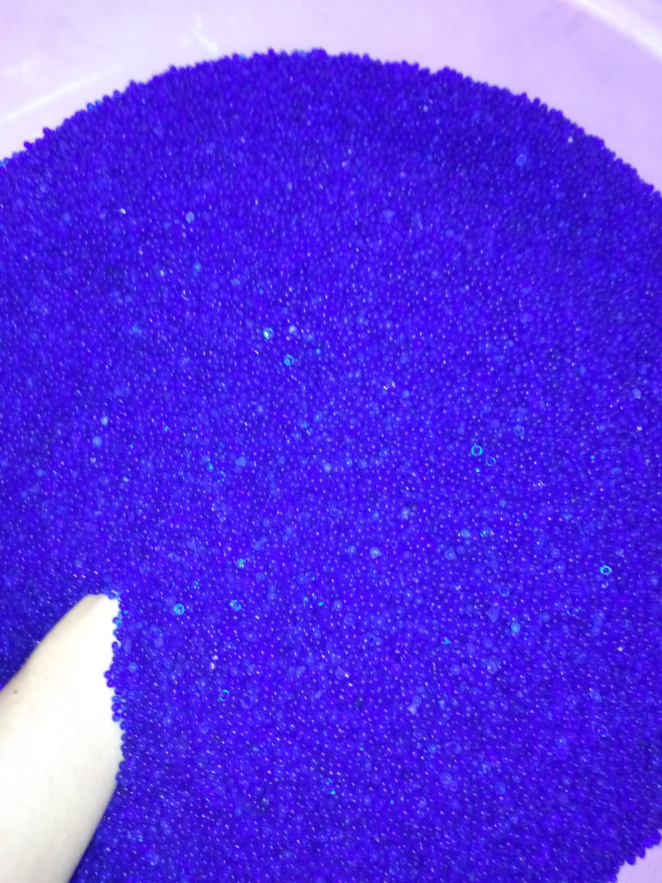 Hạt hút ẩm Silicagel xanh Hạt hút ẩm Silicagel xanh