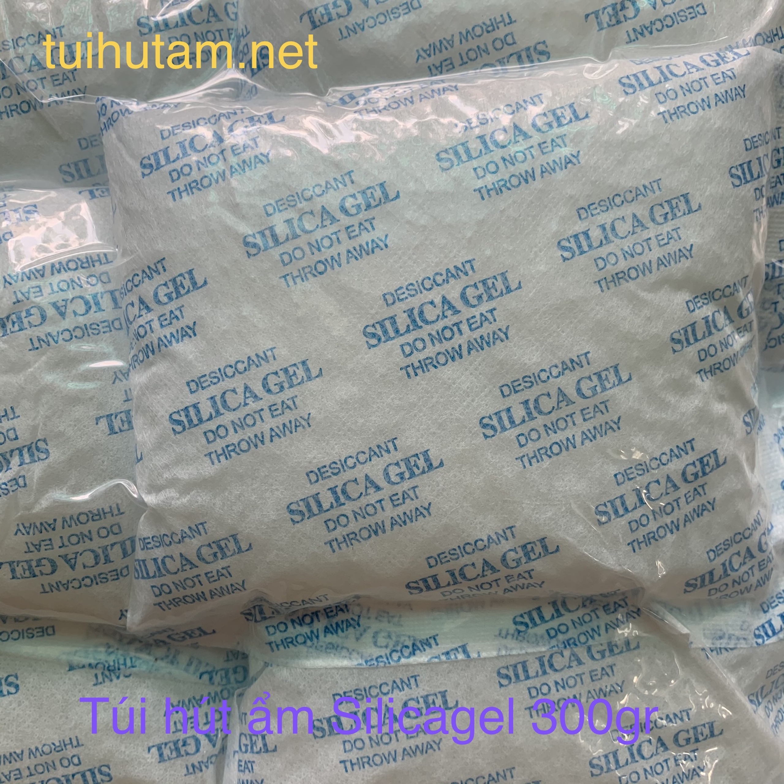 Túi hút ẩm Silica gel 300gr Túi hút ẩm Silica gel 300gr