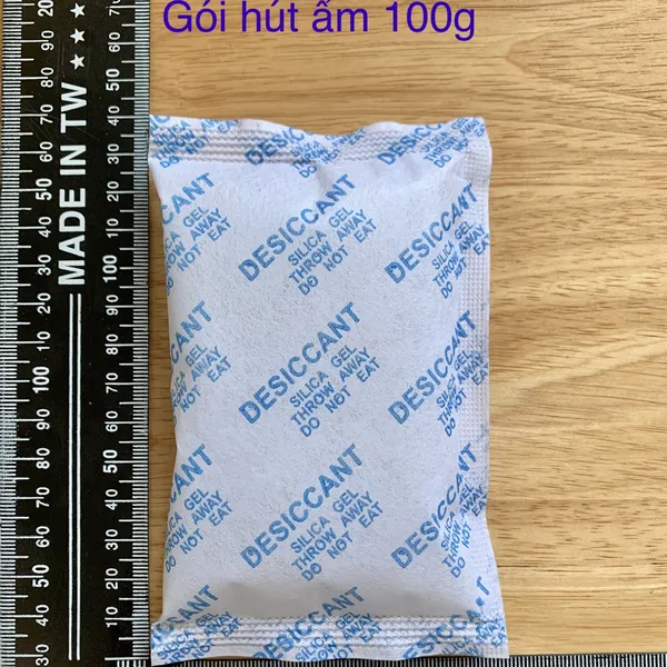 GÓI HÚT ẨM SILICA GEL 100GR