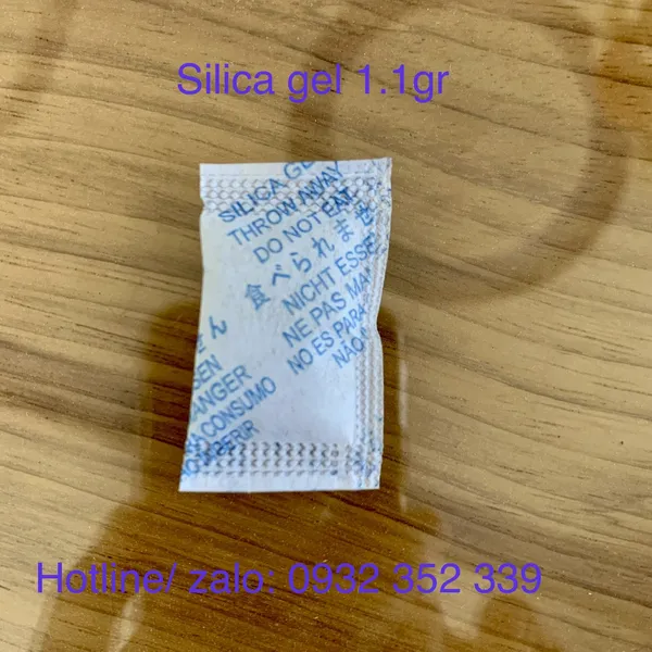 GÓI HÚT ẨM SILICA GEL 1,1GR-3GR