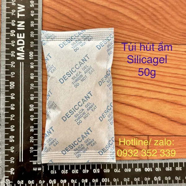 GÓI HÚT ẨM SILICA GEL 25GR-50GR