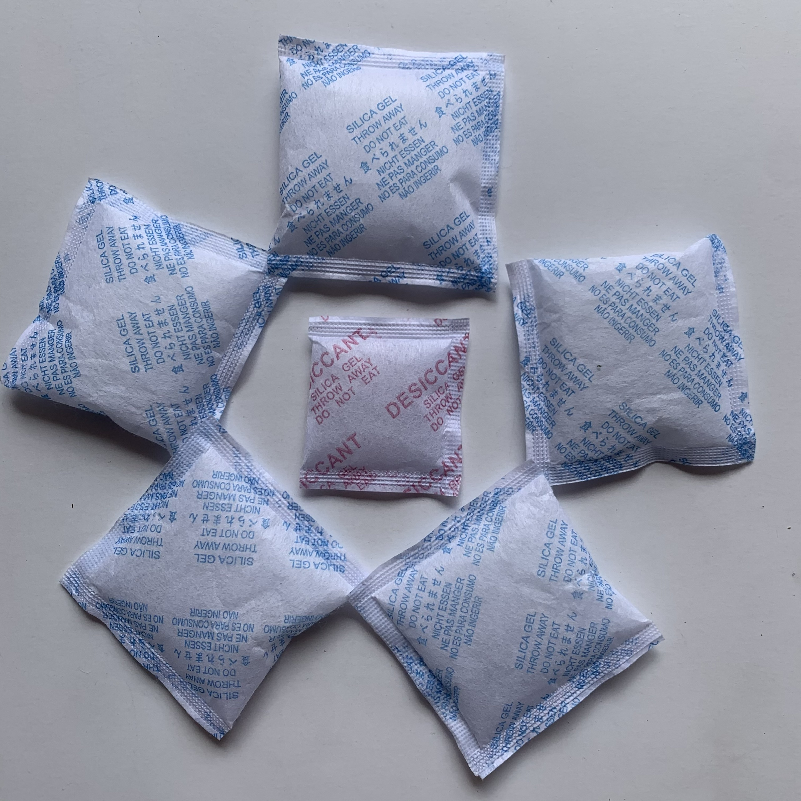 Túi hút ẩm Silica gel Túi hút ẩm Silica gel