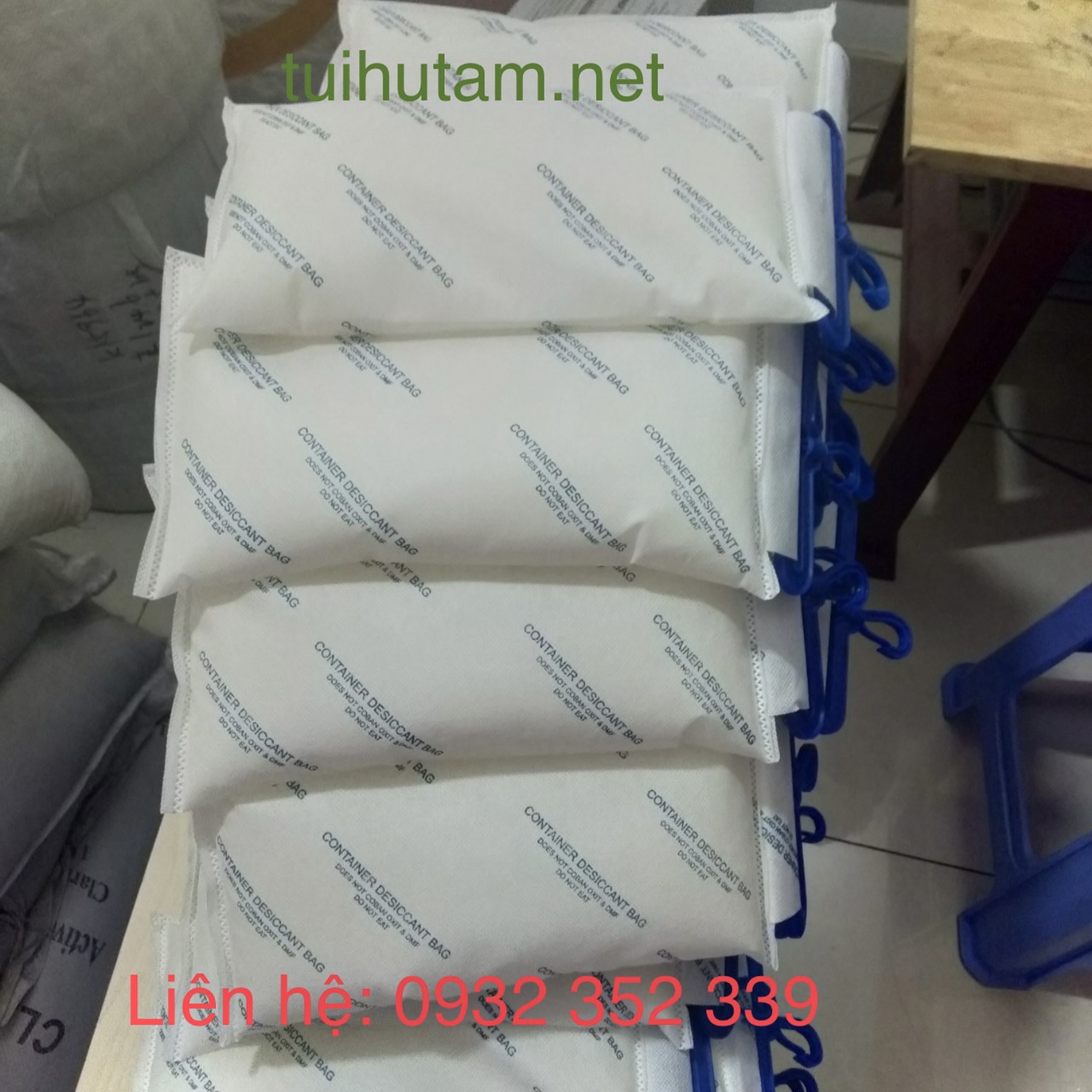 Túi hút ẩm Silica gel  Túi hút ẩm Silica gel