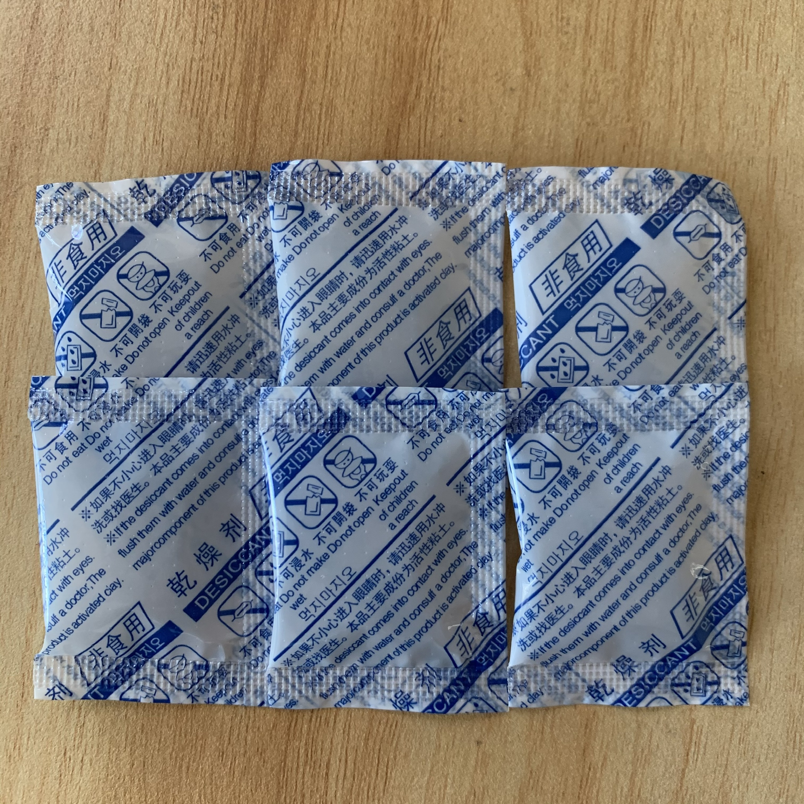Túi hút ẩm Silica gel Túi hút ẩm Silica gel