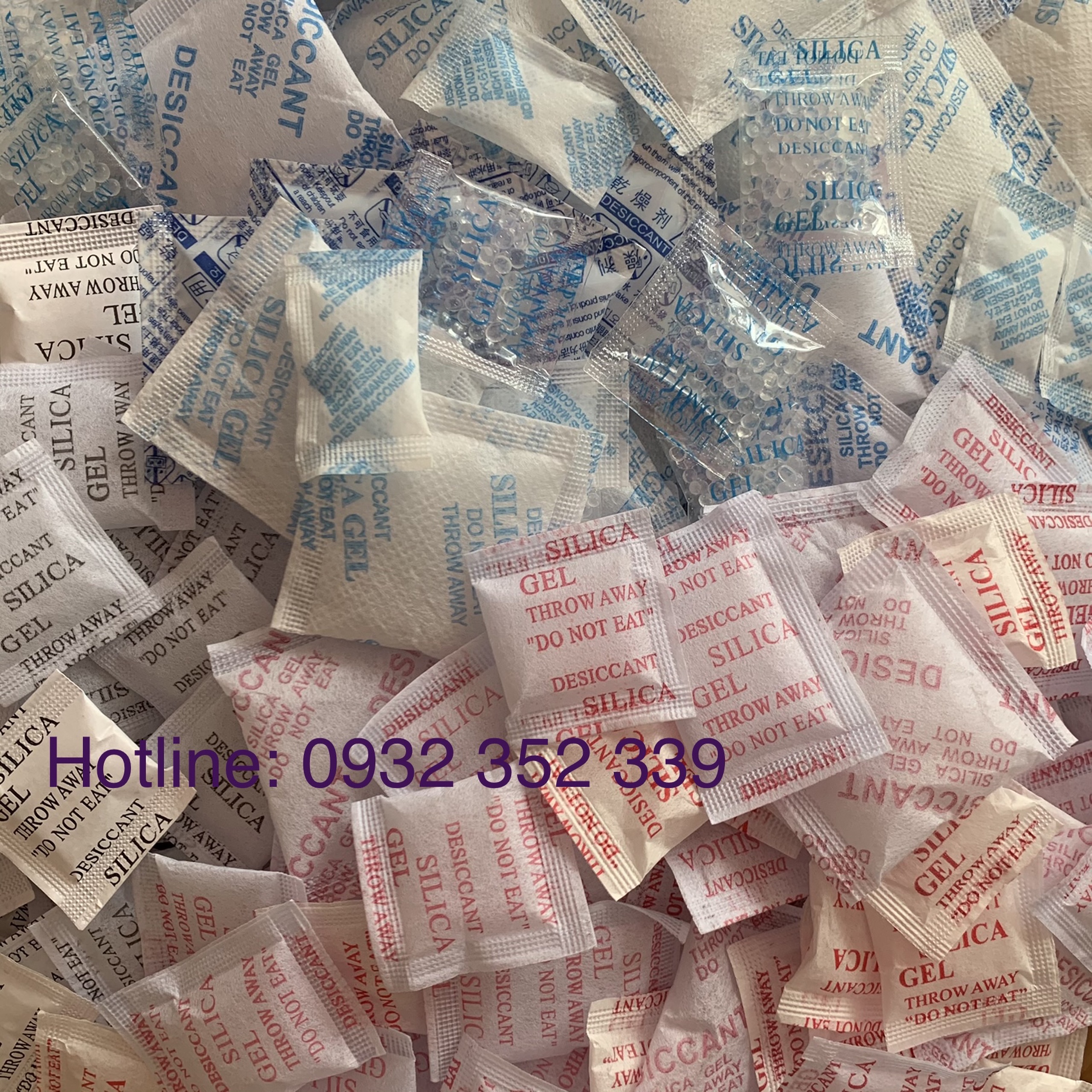 Túi hút ẩm Silica gel Túi hút ẩm Silica gel