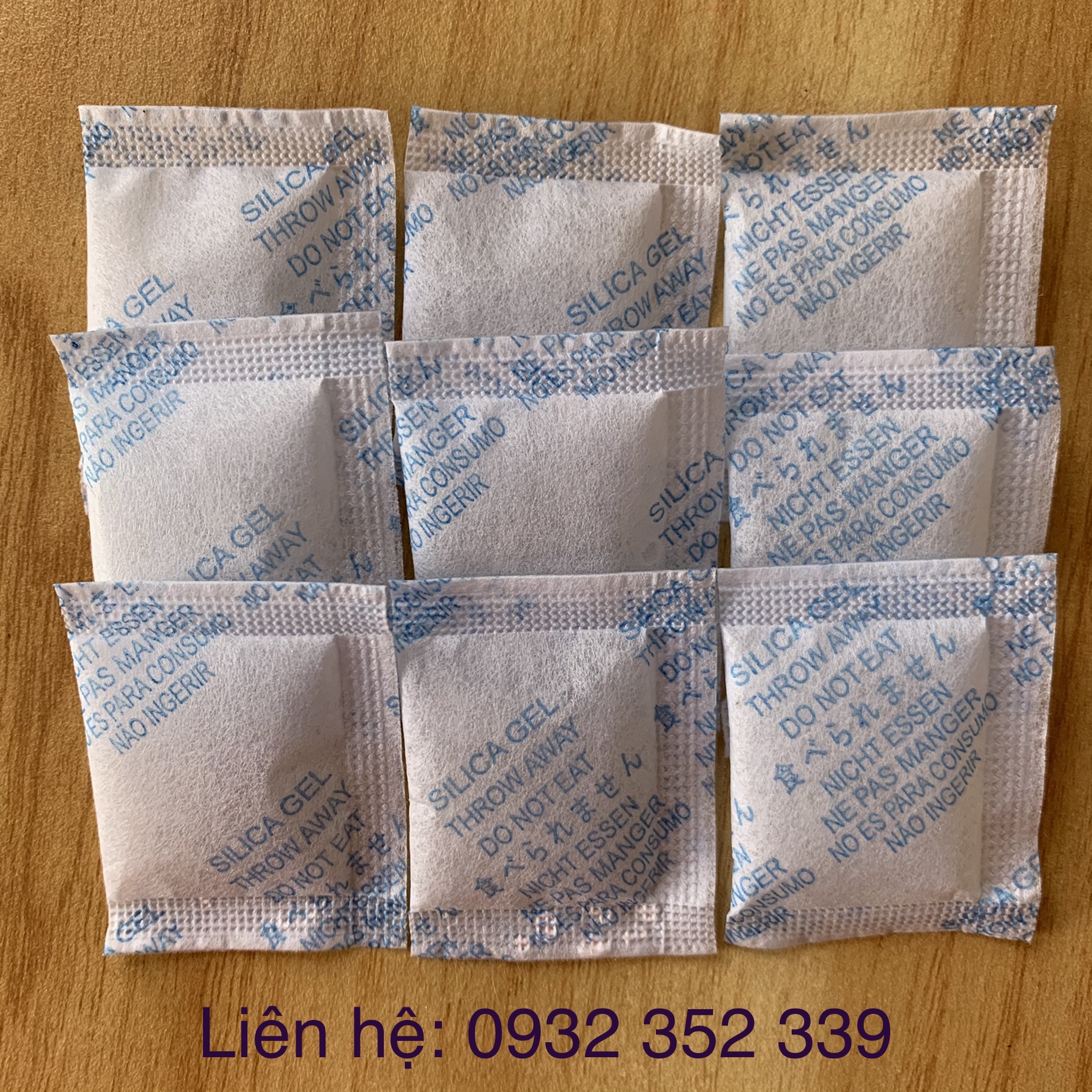 Túi hút ẩm Silica gel Túi hút ẩm Silica gel
