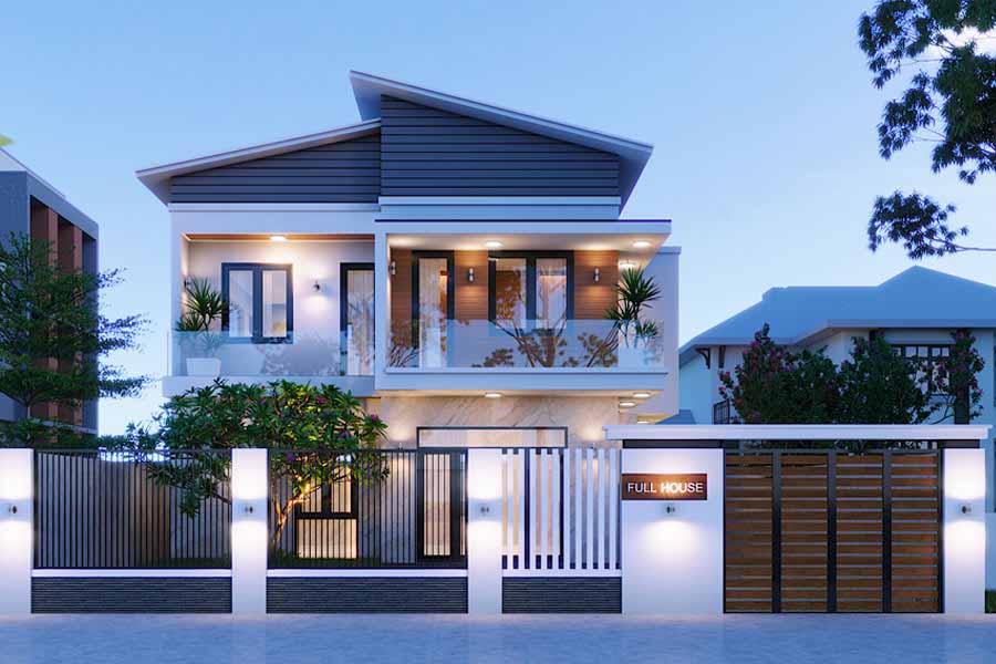 Phép tính chi phí xây dựng nhà 2 tầng cơ bản bạn cần để ước lượng