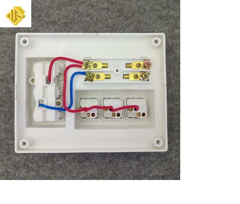 Cách đấu bảng điện 3 công tắc 3 ổ cắm Cách đấu bảng điện 3 công tắc 3 ổ cắm