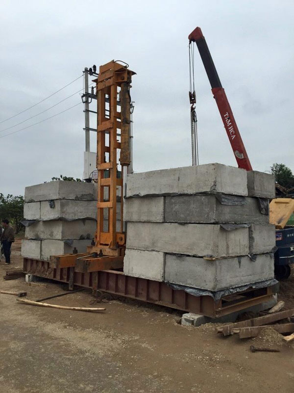 Xự cố cọc đóng bị dịch chuyển, giềng và củ cọc Xự cố cọc đóng bị dịch chuyển, giềng và củ cọc