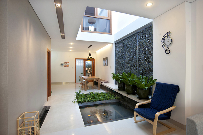 Ý tưởng thiết kế nhà ống 1 tầng 5x25m