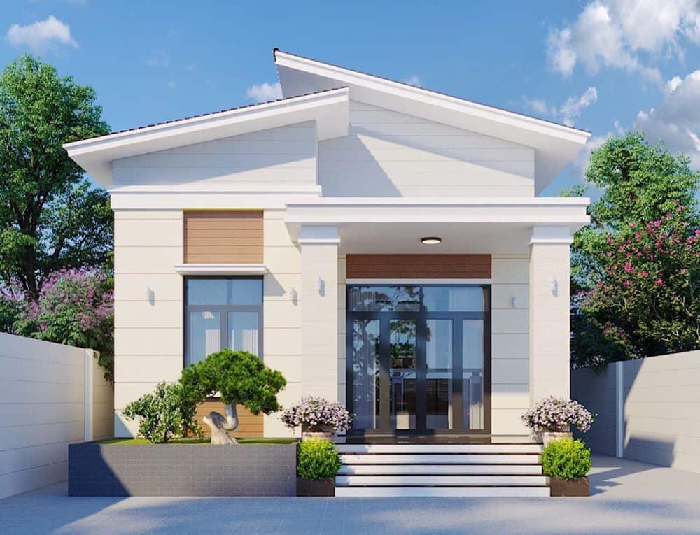 Mẫu nội thất nhà phố 3 phòng ngủ sang trọng