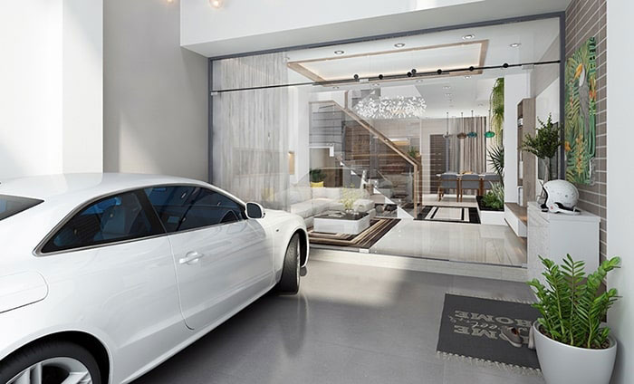 Hạn chế tối đa các trường đặt nơi để xe ô tô quá gần với khu vực phòng ngủ