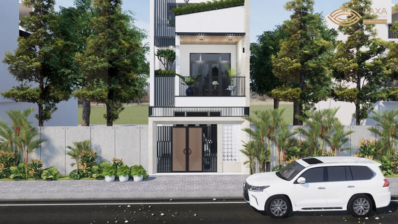 Tại sao mẫu nhà ống có chỗ để xe ô tô lại ngày càng phổ biến hiện nay