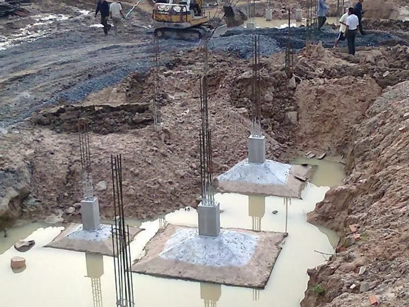 Xử lý sự cố lỗ rỗng móng