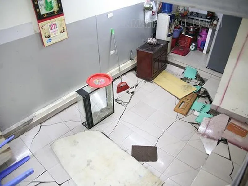 Xử lý sự cố công trình nền trong sửa chữa nhà