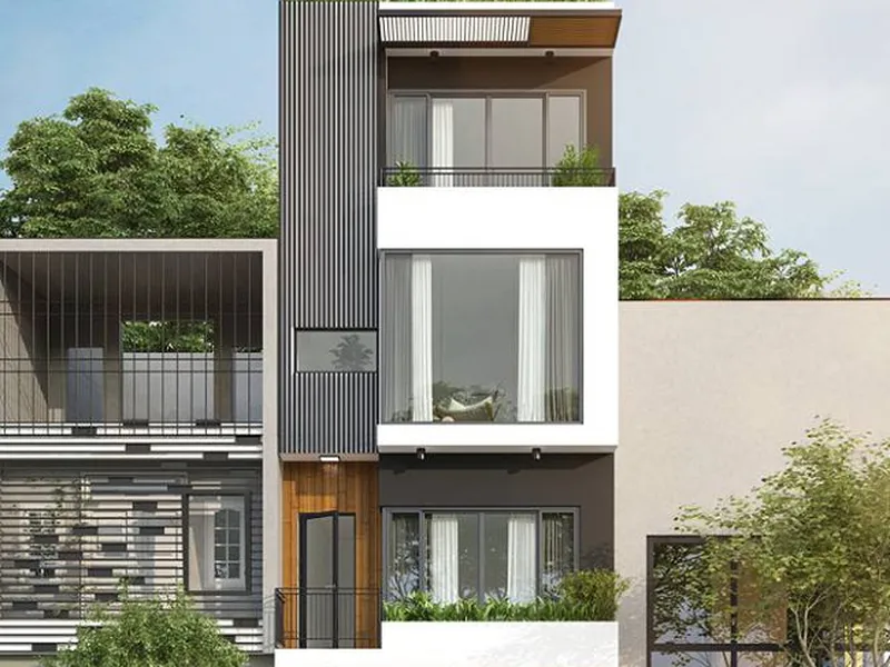 Tư vấn thiết kế mẫu nhà phố 5x20 sang trọng, hiện đại và tiết kiệm