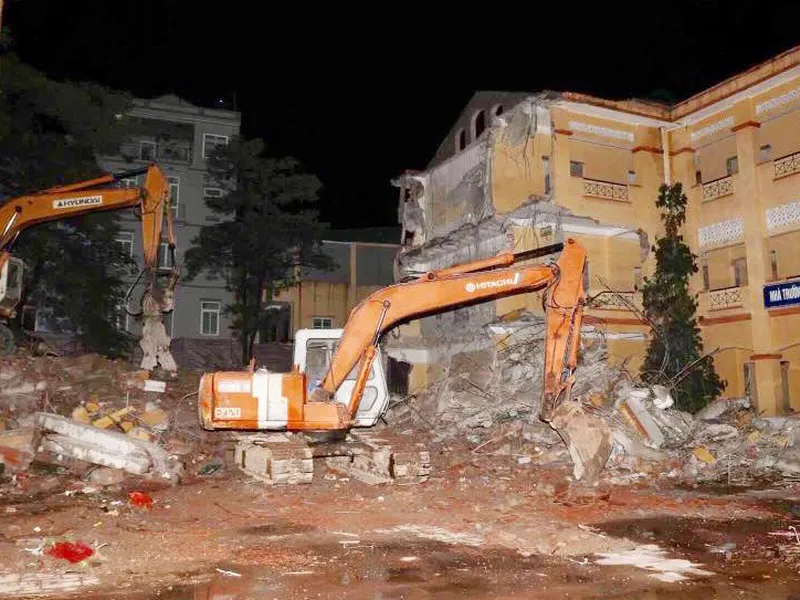 Xử lý sự cố sập đổ cục bộ