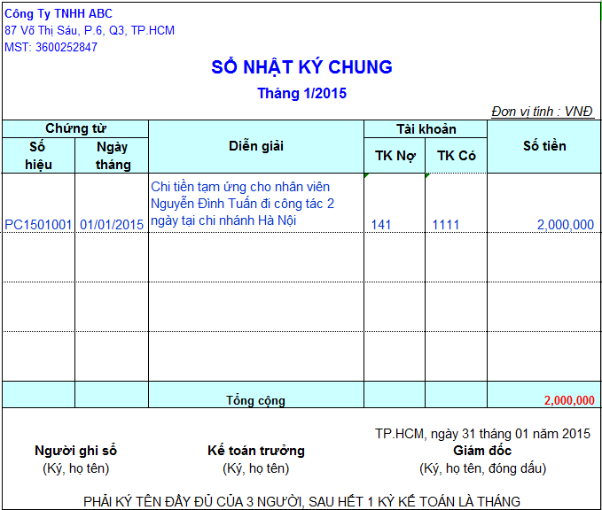 Những vấn đề thường gặp khi sử dụng Sổ Cái và Sổ Nhật Ký Chung