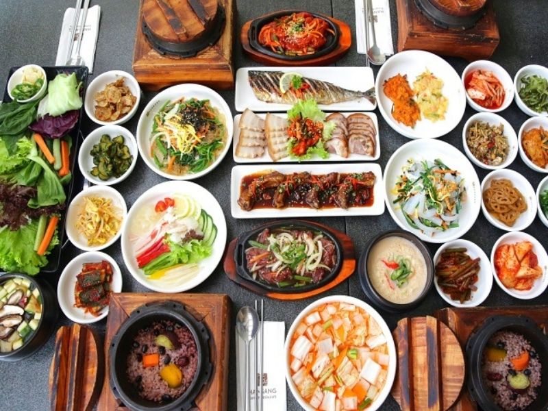 Ẩm thực Hàn Quốc vô cùng phong phú Ẩm thực Hàn Quốc vô cùng phong phú