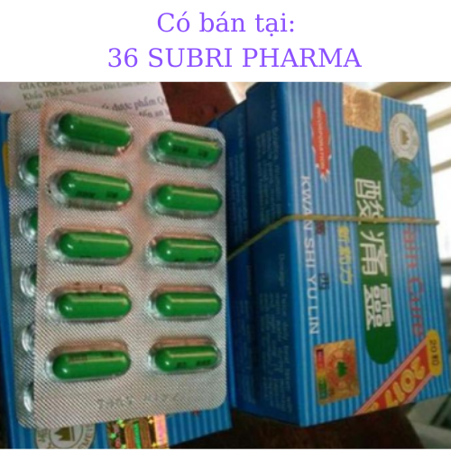 Viên uống TOAN THỐNG LINH – KWAN SHI YU LIN Quảng Tây hộp 20v