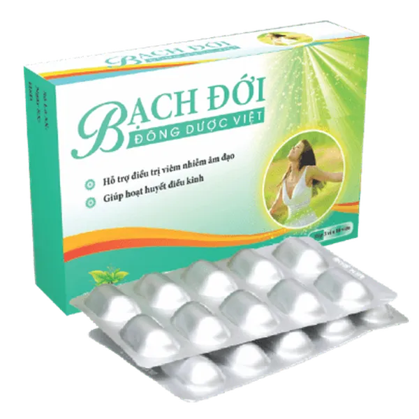 Viên uống bạch đới hộp 3 vĩ x 10 viên
