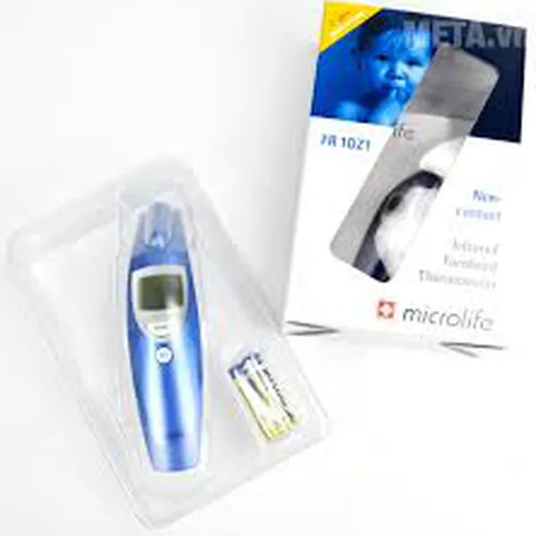 Đo NHIỆT trán DỄ DÀNG VỚI hồng ngoại Microlife FR1MF1