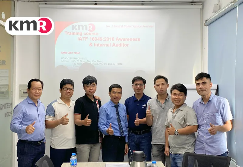 KMR ACADEMY TỔ CHỨC ĐÀO TẠO THÀNH CÔNG KHÓA HỌC IATF 16949 TRỰC TIẾP TẠI TP.HCM NGÀY 06, 07 & 08/09/2024 KMR ACADEMY TỔ CHỨC ĐÀO TẠO THÀNH CÔNG KHÓA HỌC IATF 16949 TRỰC TIẾP TẠI TP.HCM NGÀY 06, 07 & 08/09/2024