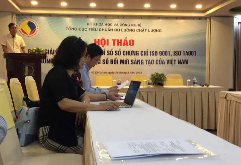 Hội thảo góp ý dự thảo đề xuất giải pháp cải thiện chỉ số “số chứng chỉ ISO 9001, ISO 14001” (TP. Hồ Chí Minh, ngày 29/05/2019) Hội thảo góp ý dự thảo đề xuất giải pháp cải thiện chỉ số “số chứng chỉ ISO 9001, ISO 14001” (TP. Hồ Chí Minh, ngày 29/05/2019)