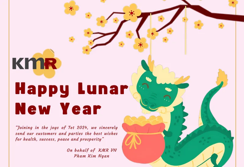 KMR HAPPY NEW YEAR 2024 AND ANNOUNCE LUNAR NEW YEAR HOLIDAY KMR HAPPY NEW YEAR 2024 AND ANNOUNCE LUNAR NEW YEAR HOLIDAY