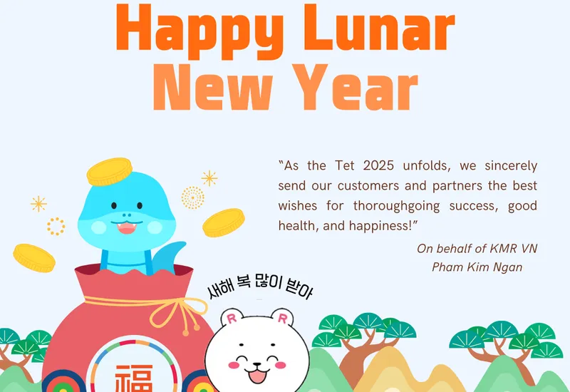 TỔ CHỨC CHỨNG NHẬN KMR CHÚC MỪNG NĂM MỚI VÀ THÔNG BÁO LỊCH NGHỈ TẾT NGUYÊN ĐÁN 2025 TỔ CHỨC CHỨNG NHẬN KMR CHÚC MỪNG NĂM MỚI VÀ THÔNG BÁO LỊCH NGHỈ TẾT NGUYÊN ĐÁN 2025