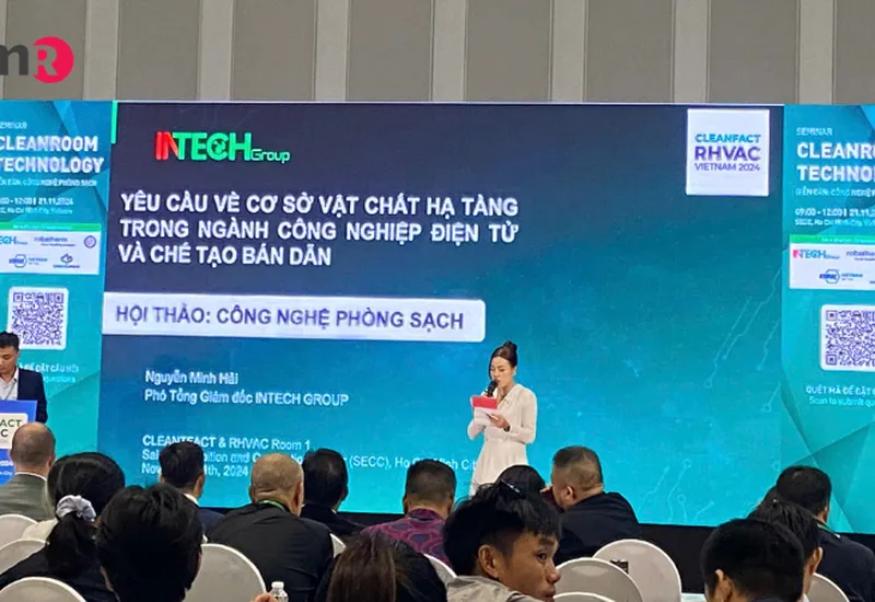 HỘI THẢO CÔNG NGHỆ PHÒNG SẠCH 2024: TIÊU CHUẨN ISO 14644 TRONG NGÀNH ĐIỆN TỬ VÀ BÁN DẪN, NGÀY 21/11 TẠI TP.HCM HỘI THẢO CÔNG NGHỆ PHÒNG SẠCH 2024: TIÊU CHUẨN ISO 14644 TRONG NGÀNH ĐIỆN TỬ VÀ BÁN DẪN, NGÀY 21/11 TẠI TP.HCM
