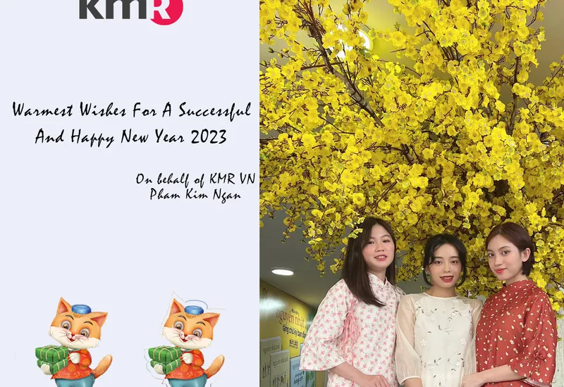 KMR HAPPY NEW YEAR 2023 AND ANNOUNCE LUNAR NEW YEAR HOLIDAY KMR HAPPY NEW YEAR 2023 AND ANNOUNCE LUNAR NEW YEAR HOLIDAY