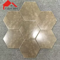 Lục giác xám nâu