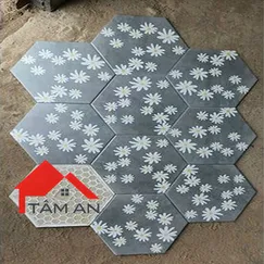 Gạch lục giác xám MT-GLG00007