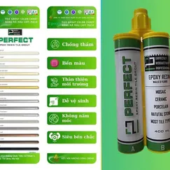Keo chà ron Epoxy Perfect – Đường ron bền đẹp, chống nấm mốc vượt trội