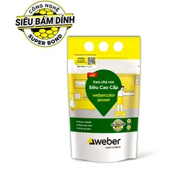 Webercolor Power – Keo chà ron chất lượng cao, bảo vệ công trình
