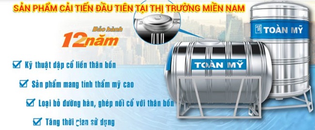 Bồn nước Toàn Mỹ tự hào là thương hiệu Quốc Gia Bồn nước Toàn Mỹ tự hào là thương hiệu Quốc Gia