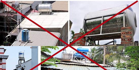 Vị trí lắp đặt bồn nước inox Toàn Mỹ Vị trí lắp đặt bồn nước inox Toàn Mỹ