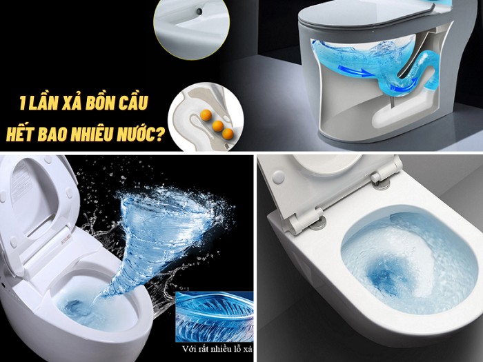 Khả năng tiết kiệm nước tốt Khả năng tiết kiệm nước tốt