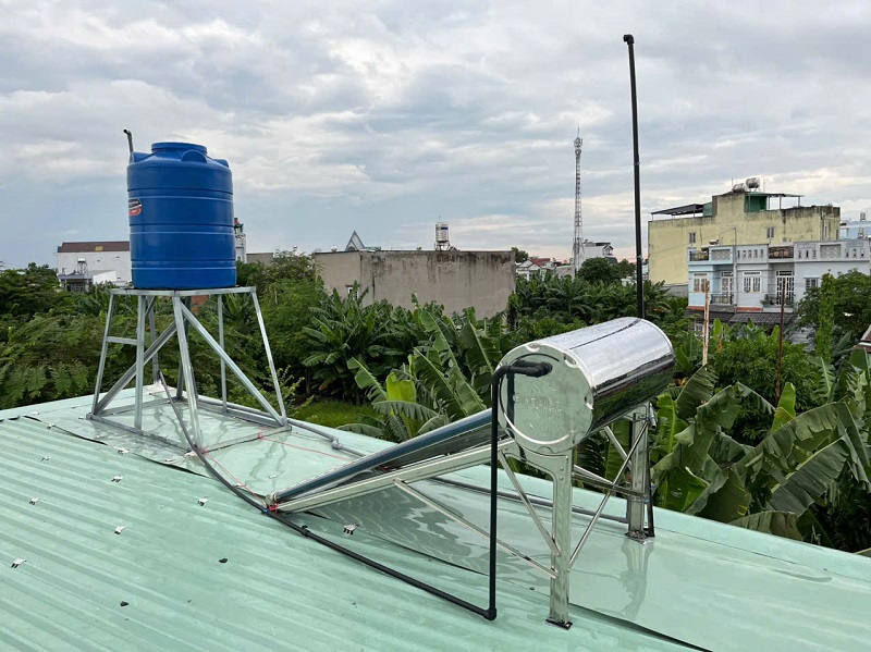 Hàn chân cao Bồn nước để Lắp Cách lắp Máy nước nóng Hàn chân cao Bồn nước để Lắp Cách lắp Máy nước nóng